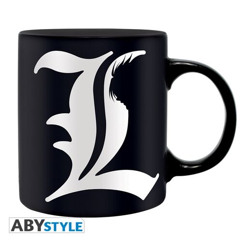 TAZA DEATH NOTE L & RULES 320ML