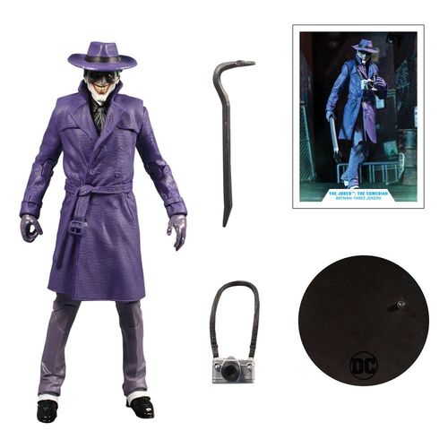 DC MULTIVERSE FIGURA THE JOKER: THE COMEDIAN (BATMAN: THREE JOKERS) 18 CM