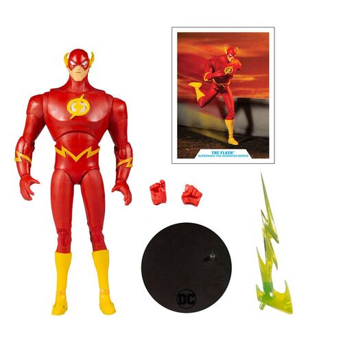 DC MULTIVERSE FIGURA THE FLASH (SUPERMAN: THE ANIMATED SERIES) 18 CM