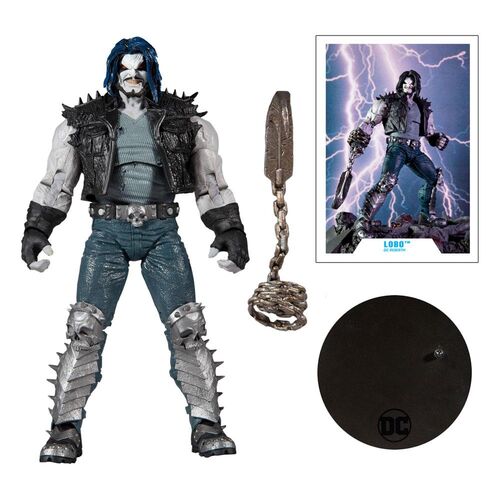 DC MULTIVERSE FIGURA LOBO (DC REBIRTH) 18 CM