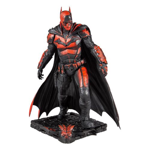 THE BATMAN MOVIE ESTATUA PVC POSADA THE BATMAN (GOLD LABEL) 30 CM