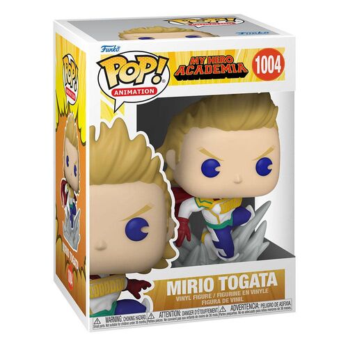 MY HERO ACADEMIA FIGURA POP! ANIMATION VINYL MIRIO IN HERO COSTUME 9 CM