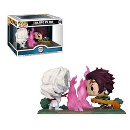 DEMON SLAYER PACK DE 2 POP MOMENT! VINYL FIGURAS TANJIRO VS. RUI 9 CM