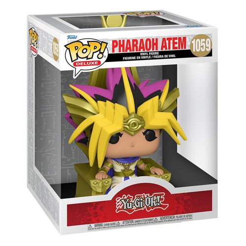 YU-GI-OH! POP! DELUXE ANIMATION VINYL FIGURA ATEM PHARAOH YUGI 9 CM