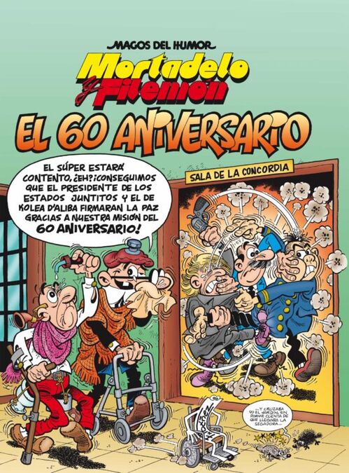 MORTADELO Y FILEMON EL 60 ANIVERSARIO