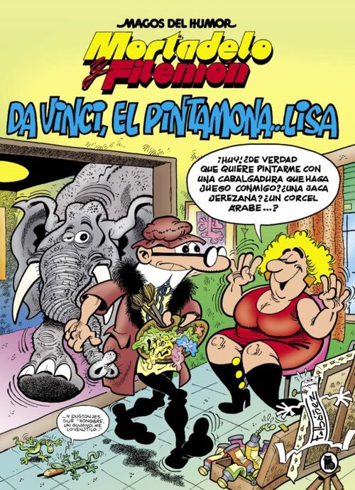 MORTADELO Y FILEMON: DA VINCI, EL PINTAMONA...LISA