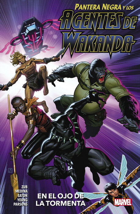 PANTERA NEGRA Y LOS AGENTES DE WAKANDA 1: EL OJO DE LA TORMENTA