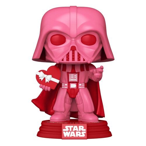 STAR WARS VALENTINES POP! STAR WARS VINYL FIGURA VADER W/HEART 9 CM