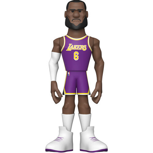 NBA: LAKERS FIGURAS VINYL GOLD 13 CM LEBRON JAMES (CITY) ED. CHASE