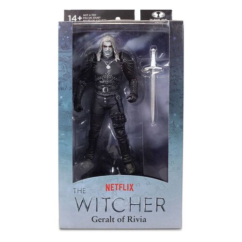 THE WITCHER NETFLIX FIGURA GERALT OF RIVIA WITCHER MODE (SEASON 2) 18 CM