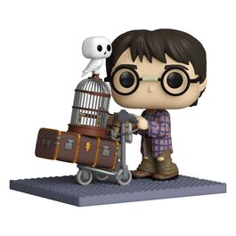 HARRY POTTER POP! DELUXE VINYL FIGURA HARRY PUSHING TROLLEY 9 CM