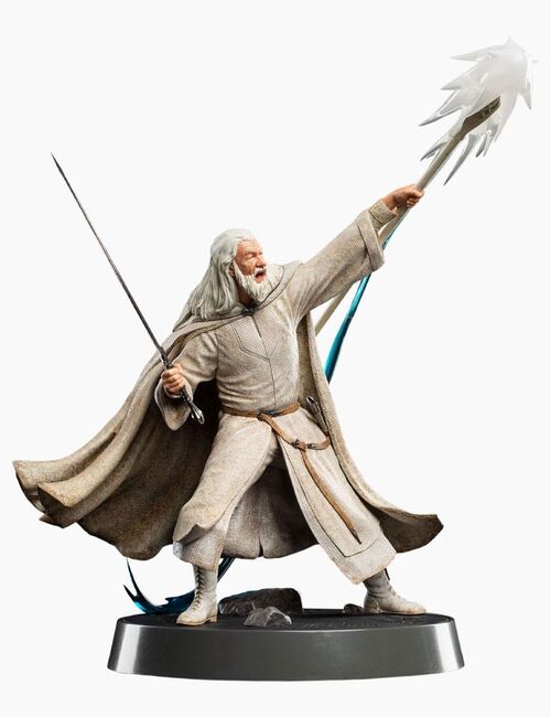 EL SEOR DE LOS ANILLOS FIGURES OF FANDOM ESTATUA PVC GANDALF EL BLANCO 23 CM