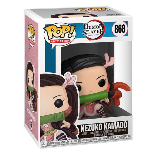 DEMON SLAYER FIGURA POP! ANIMATION VINYL NEZUKO KAMADO 9 CM