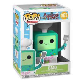 HORA DE AVENTURAS POP! ANIMATION VINYL FIGURA BMO KISS MY COOK 9 CM