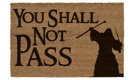 FELPUDO 60X40 YOU SHALL NOT PASS EL SEÑOR DE LOS ANILLOS