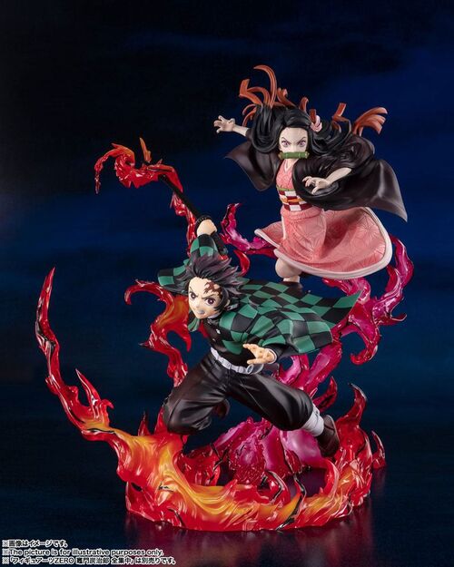 DEMON SLAYER: KIMETSU NO YAIBA ESTATUA PVC FIGUARTSZERO NEZUKO KAMADO (BLOOD DEMON ART) 24 CM