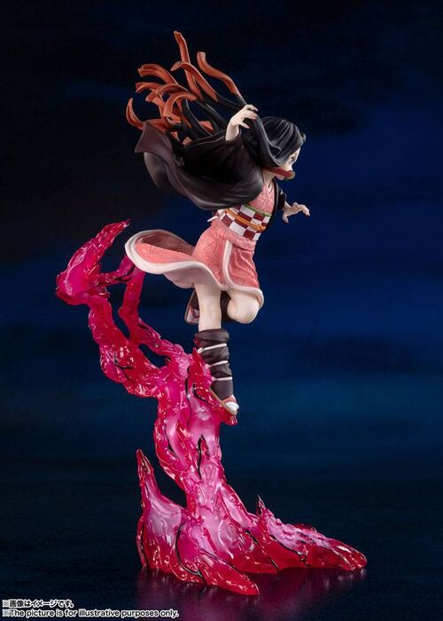 DEMON SLAYER: KIMETSU NO YAIBA ESTATUA PVC FIGUARTSZERO NEZUKO KAMADO (BLOOD DEMON ART) 24 CM