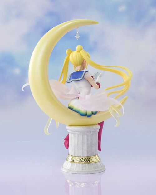 SAILOR MOON ETERNAL ESTATUA PVC FIGUARTSZERO CHOUETTE SUPER SAILOR MOON BRIGHT MOON 19 CM