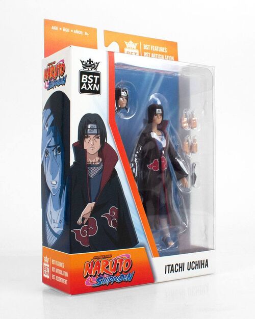 FIGURA ITACHI UCHIHA 13 CM NARUTO BST AXN