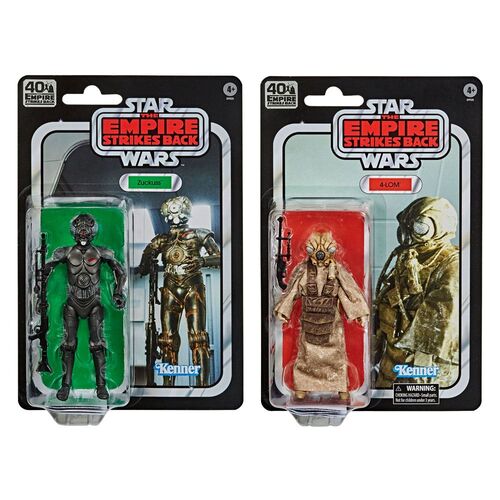 STAR WARS EPISODE V BLACK SERIES PACK DE 2 FIGURAS BOUNTY HUNTERS 40TH ANNIVERSARY EDITION 15 CM