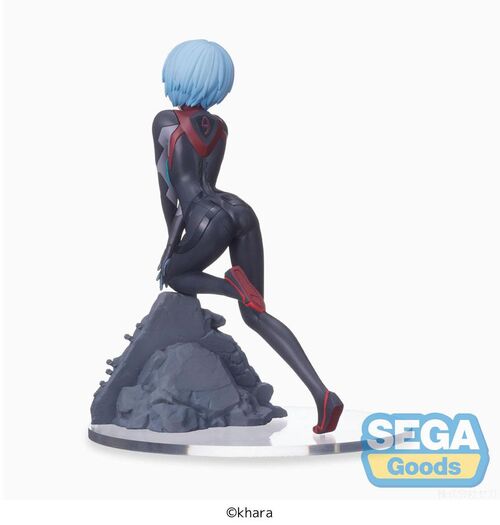 EVANGELION: 3.0+1.0 THRICE UPON A TIME ESTATUA PVC SPM VIGNETTEUM REI AYANAMI 19 CM