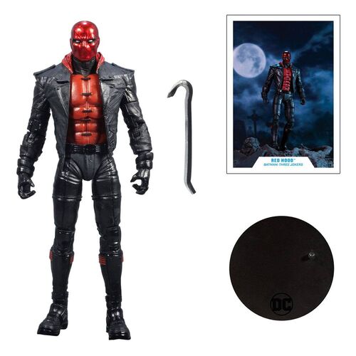 DC MULTIVERSE FIGURA RED HOOD BATMAN: THREE JOKERS 18 CM