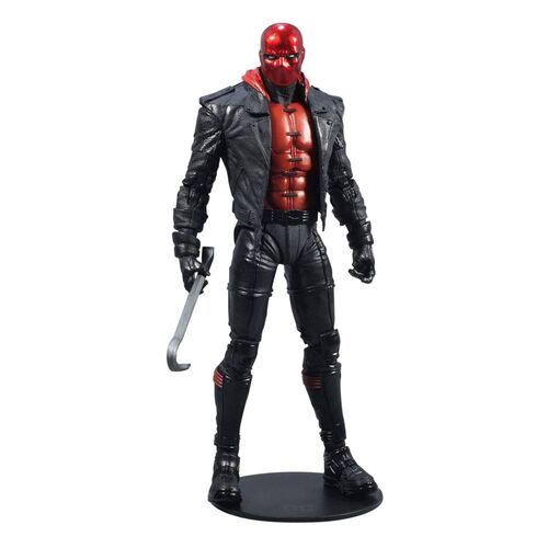 DC MULTIVERSE FIGURA RED HOOD BATMAN: THREE JOKERS 18 CM