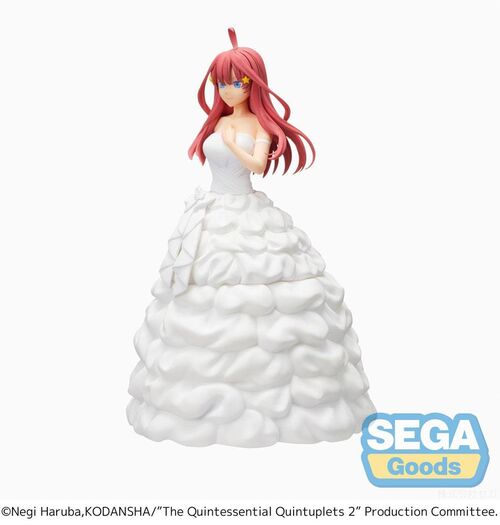 THE QUINTESSENTIAL QUINTUPLETS ESTATUA PVC SPM ITSUKI NAKANO BRIDE VER. 21 CM