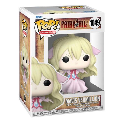 FAIRY TAIL POP! ANIMATION VINYL FIGURA MAVIS VERMILLION 9 CM