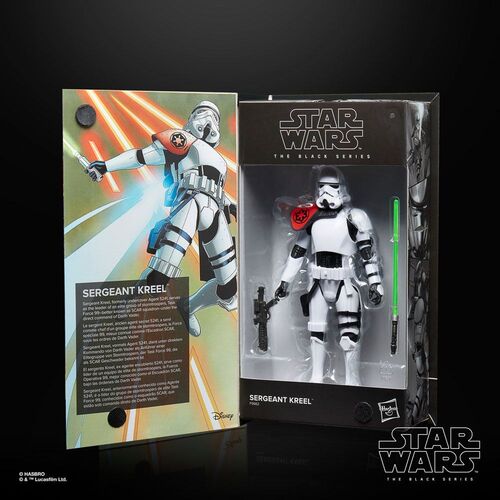 STAR WARS BLACK SERIES ARCHIVE FIGURA 2022 SERGEANT KREEL 15 CM