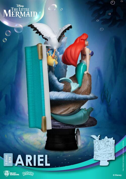 STORY BOOK SERIES ARIEL NEW VERSION 15 CM DISNEY DIORAMA PVC D-STAGE