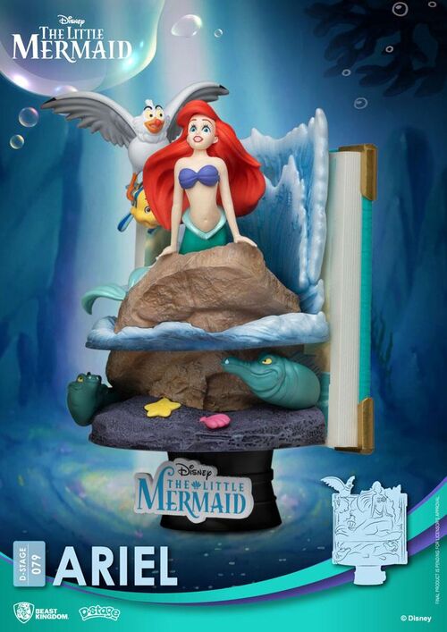 STORY BOOK SERIES ARIEL NEW VERSION 15 CM DISNEY DIORAMA PVC D-STAGE