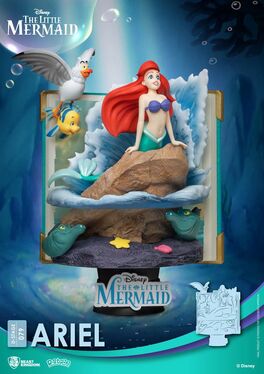 STORY BOOK SERIES ARIEL NEW VERSION 15 CM DISNEY DIORAMA PVC D-STAGE