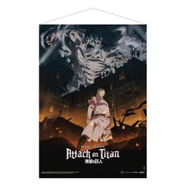 ATTACK ON TITAN: THE FINAL SEASON PSTER TELA PART 1 KEY VISUAL 1 50 X 70 CM