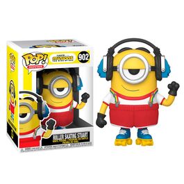 FIGURA ROLLER SKATING STUART FUNKO POP MINIONS 2
