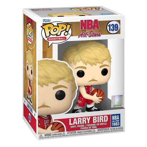 FIGURA LARRY BIRD (RED ALL STAR UNI 1983) 9 CM NBA LEGENDS POP! BASKETBALL VINYL