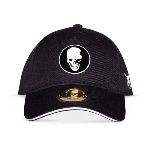 DEATH NOTE GORRA BISBOL SKULL GRAPHIC RUBBER PATCH