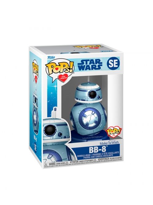 FIGURA POP M.A.WISH- BB-8 - STAR WARS FUNKO POP! METALLIC (EXC)