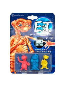 MINI FIGURAS - E.T. COLOUR SET E.T. EL EXTRATERRESTRE - DOCTOR COLLECTOR.