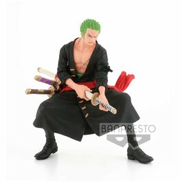 THE RORONOA ZORO FIGURA 18 CM ONE PIECE KING OF ARTIST