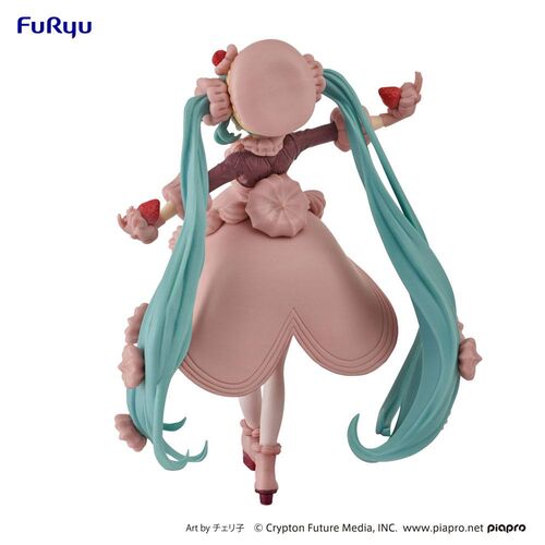 HATSUNE MIKU ESTATUA PVC SWEETSWEETS SERIES HATSUNE MIKU STRAWBERRY CHOCOLATE SHORT 17 CM