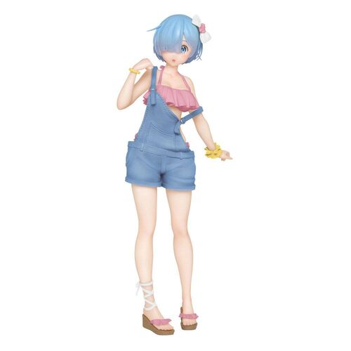 ESTATUA PVC PRECIOUS REM ORIGINAL SALOPETTE SWIMWEAR VER. RENEWAL 23 CM RE:ZERO