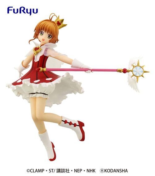 ESTATUA PVC SPECIAL SAKURA ROCKET BEAT 19 CM CARD CAPTOR SAKURA CLEAR CARD