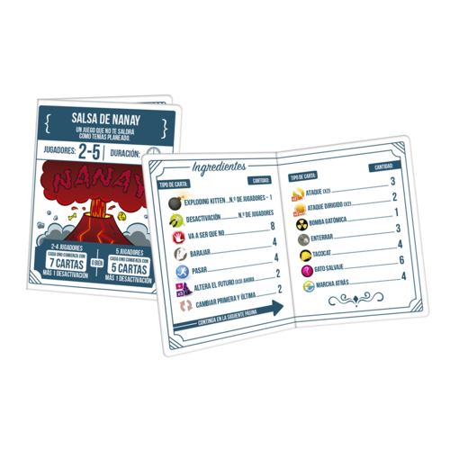 EXPLODING KITTENS RECETAS DEL DESASTRE