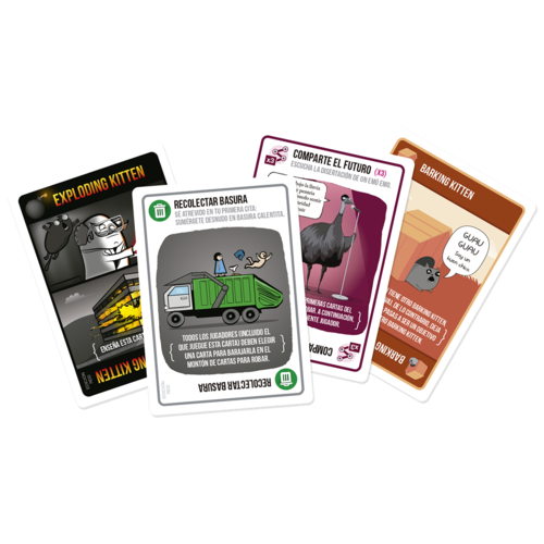 EXPLODING KITTENS RECETAS DEL DESASTRE