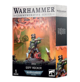 GOFF ROCKER. ORKS. WARHAMMER COMMEMORATIVE SERIES.