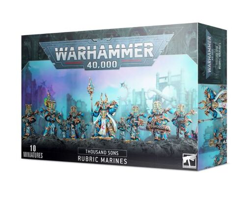 WARHAMMER 40K. THOUSAND SONS RUBRIC MARINES