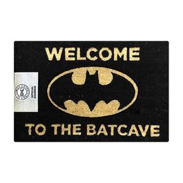 FELPUDO DC COMICS BATMAN WELCOME TO THE BAT CAVE
